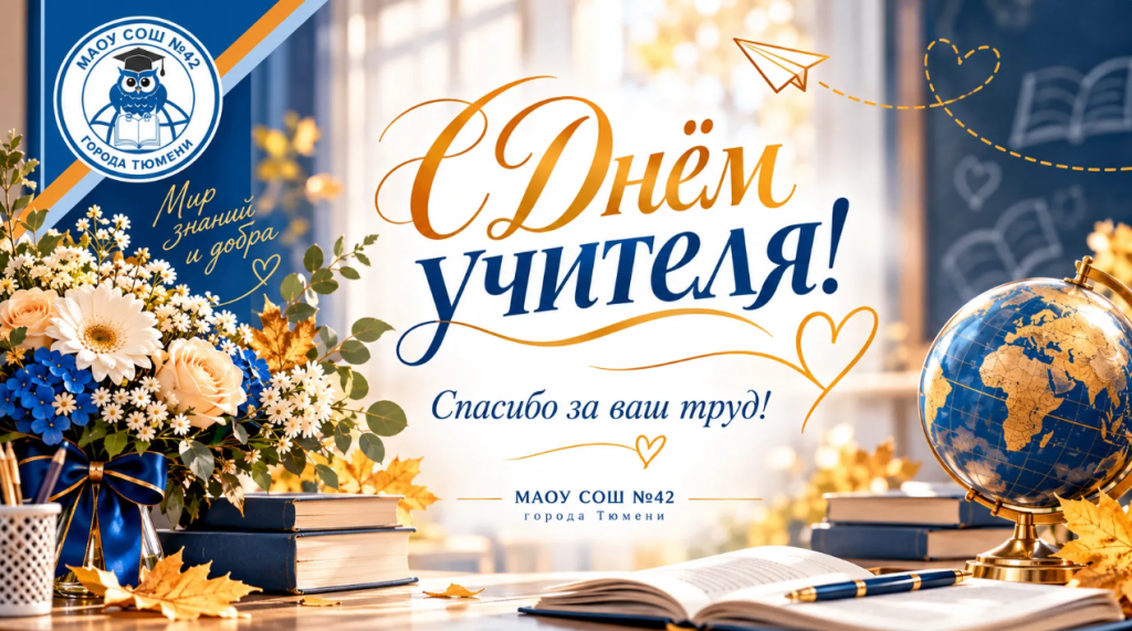 С Днём учителя!